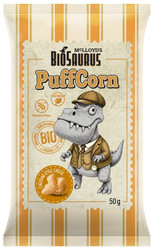 Chrupki kukurydziane Puffcorn smak cheddar Bio 50 g