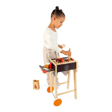 Janod Grill drewniany z akcesoriami 3+