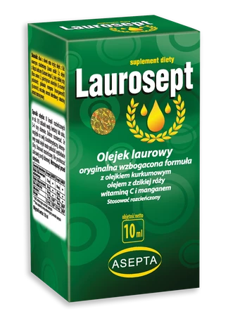Asepta Laurosept Q73 10 ml Wzmacnia Odporność BRAK OPAKOWANIA