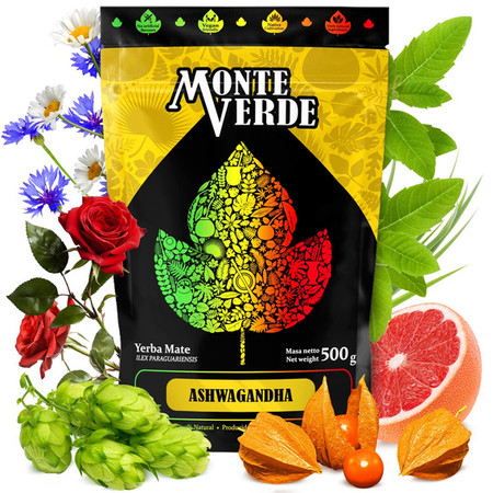 Yerba Mate Monte Verde ASHWAGANDHA 500 g
