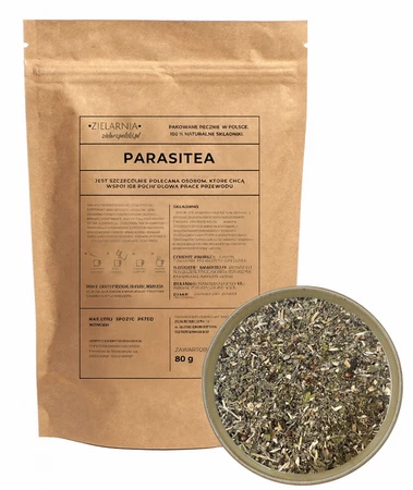 Parasitea - herbatka ziołowa 80g ZIELARZPOLSKI.PL