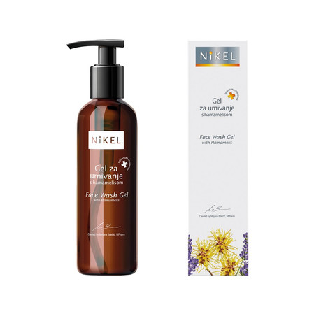 Nikel, Żel do mycia twarzy z oczarem wirgilijskim, 200 ml