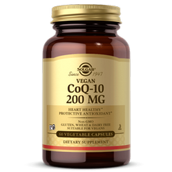 Solgar Vegan CoQ-10 200 mg - 60 kaps.