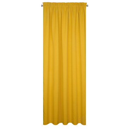 ZASŁONA GOTOWA D91 PARISA NA TAŚMIE 135 X 270 CM MUSZTARDOWY