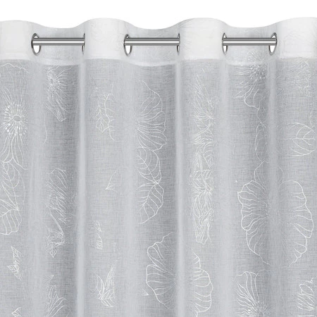 ZASŁONA GOTOWA SAGI 140 X 250 CM BIAŁY