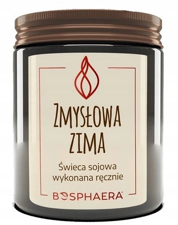 BOSPHAERA Świeca sojowa Zmysłowa Zima 190g