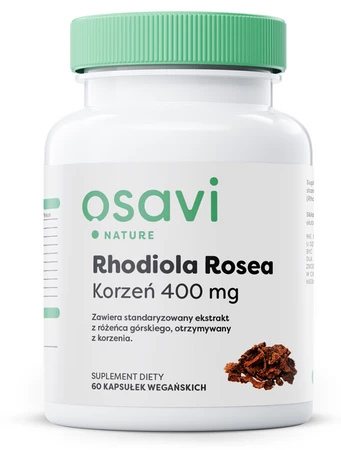 OSAVI Rhodiola Rosea - Różeniec Górski 400 mg (60 kaps.)