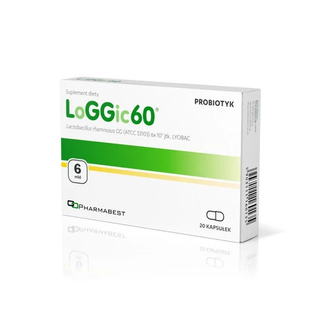 PHARMABEST − LOGGIC60, kapsułki − 20 kaps.