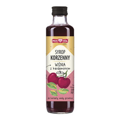 Syrop korzenny wiśniowy z kardamonem 250 ml
