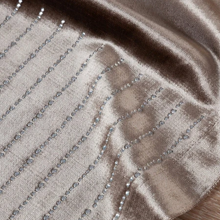 OBRUS ROYAL 3 35 X 140 CM CIEMNOBEŻOWY