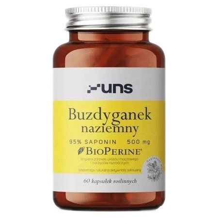 UNS Buzdyganek naziemny moc testosteronu 60 kaps. vege