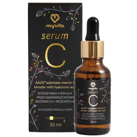 Myvita SERUM Witamina C i Kwas Hialuronowy 30 ML