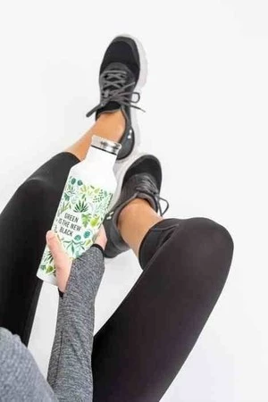 TYP - Butelka termiczna stalowa 500ml GreenNewBlac