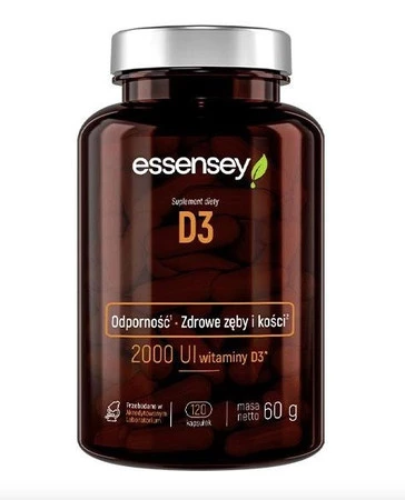 Essenesy Witamian D3 120 kaps.