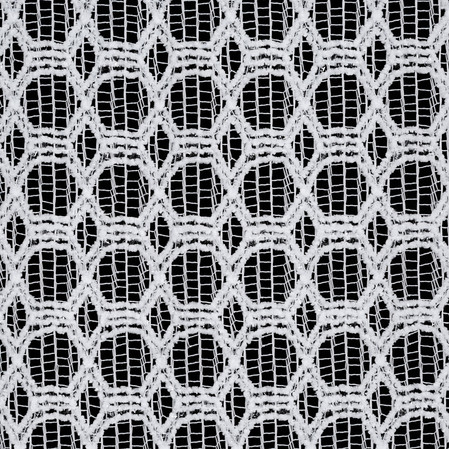 FIRANA GOTOWA CARMEN 140 X 250 CM BIAŁY