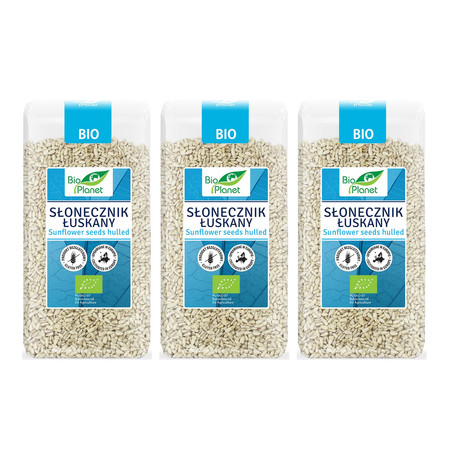 Zestaw: 3x Bio Planet Słonecznik 250 g BIO