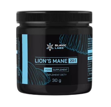 Slavic Labs Lion’s Mane Soplówka Jeżowata DER 20:1 na lepsze samopoczucie 30 g