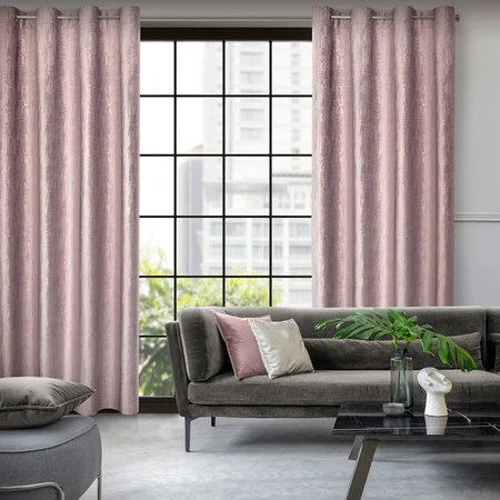 ZASŁONA GOTOWA MARSALA 140 X 250 CM RÓŻOWY