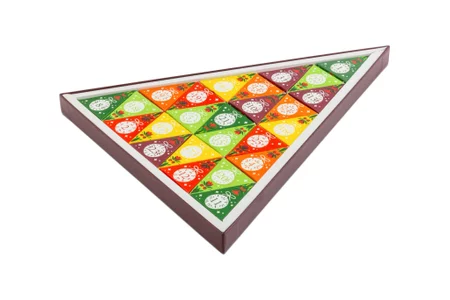 English Tea Shop, Herbata BIO Kalendarz Adwentowy Choinka Biała 13 smaków, 25 piramidek