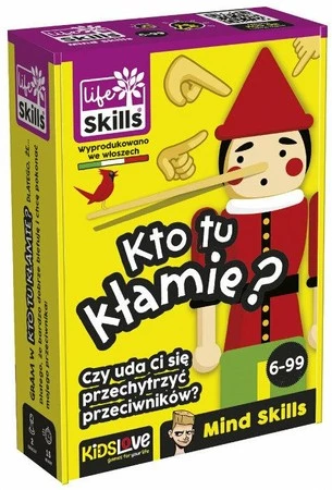 Mind skills Kto tu kłamie? gra karciana 84685