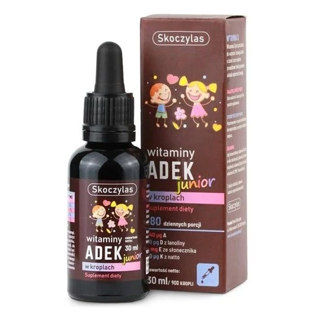 Skoczylas Witamina ADEK Junior 180 porcji 30 ml