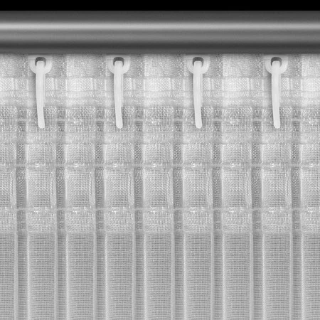 FIRANA GOTOWA ESEL NA TAŚMIE 400 X 250 CM BIAŁY