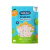 Smileat, BIO Smilados, Mus owocowy do mrożenia o smaku gruszki i brzoskwini, idealny na ząbkowanie 6m+, 5x50g