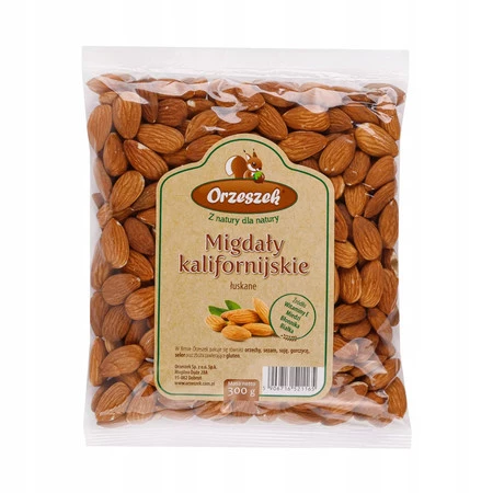 Orzeszek Migdały  Kalifornijskie 300g