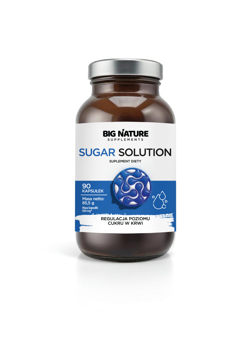 Big Nature Sugar Solution 90 kaps. - Nabea.pl