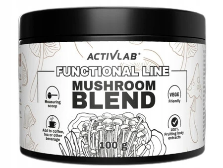 ACTIVLAB MUSHROOMS BLEND na wsparcie odporności 100g