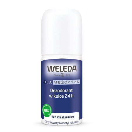 Weleda − Dezodorant w kulce 24h, dla mężczyzn − 50 ml