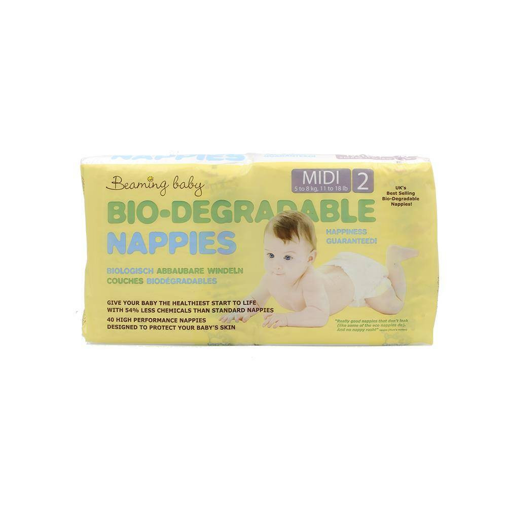 Beaming Baby, size 2, pieluszki Midi 5 - 8 kg, 40 szt.