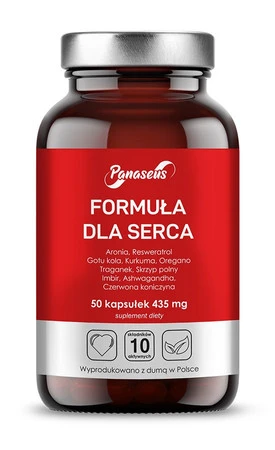 Panaseus Formuła dla serca – 50 kapsułek
