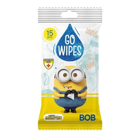 Chusteczki nawilżane GoWipes Minionki 15 szt.