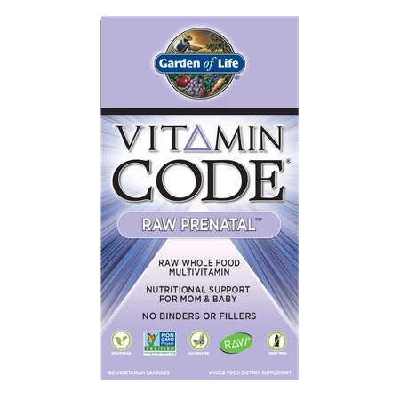 Garden of Life Vitamin Code RAW Prenatal 180 kaps.