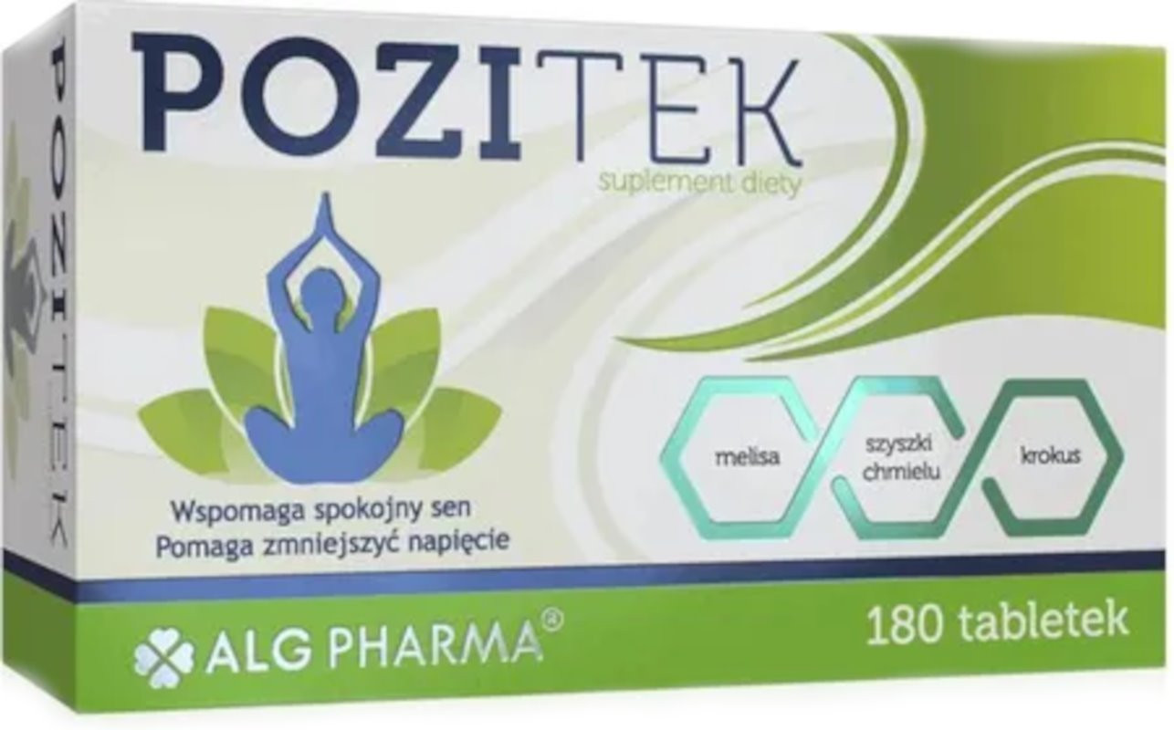 Alg Pharma Pozitek 180 tabl. - Nabea.pl