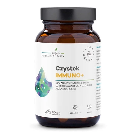 Aura Herbals Czystek Immuno+ 60 kaps.