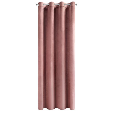 ZASŁONA GOTOWA MELANIE 140 X 250 CM CIEMNORÓŻOWY
