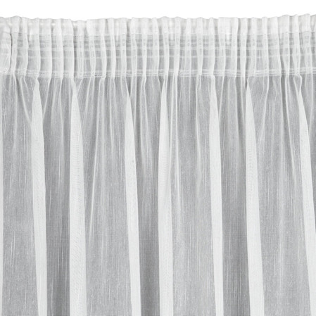 FIRANA GOTOWA MONIC NA TAŚMIE 140 X 270 CM BIAŁY