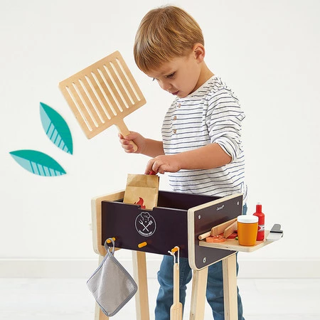 Janod Grill drewniany z akcesoriami 3+