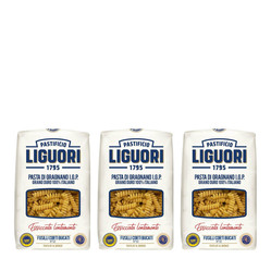 Zestaw: 3x Makaron Liguori IGP Fusilli Corti Bucati 500G