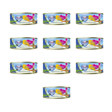 Zestaw 10x Renske Chicken with lamb – świeży kurczak z jagnięciną dla szczeniąt (95g)