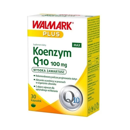 Koenzym Q10 30 100 Mg 30 kapsułek