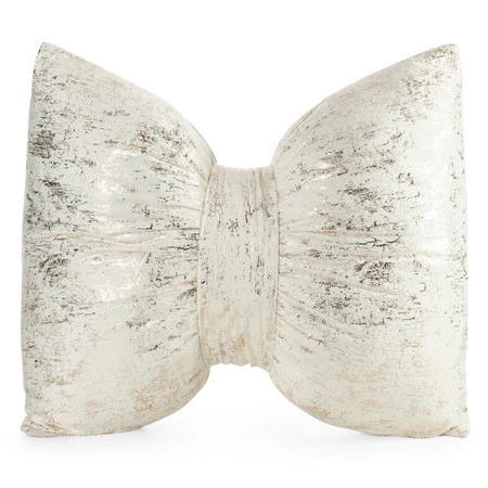 Welwetowa poduszka SI/CHP/KOKARDA1 45X55 kremowa