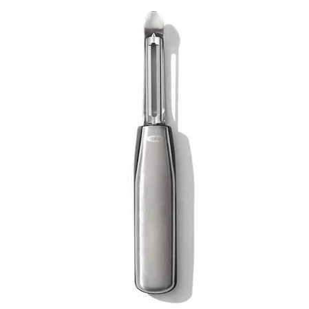 OXO-Obieraczka prosta obustronna stalowa, STEEL
