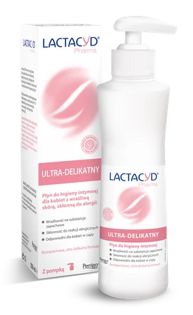 Perrigo − Lactacyd Pharma Ultra, delikatny płyn − 250 ml