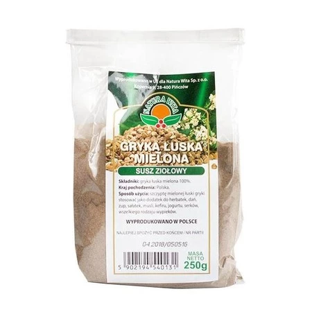 Natura Wita Gryka Łuska Mielona 250G