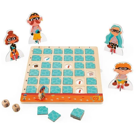 Janod Gra strategiczna Złodziejaszki Bandit Project 5+