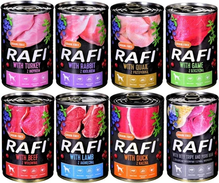 Dolina Noteci Rafi z Kaczką Pasztet bez zbóż 400g