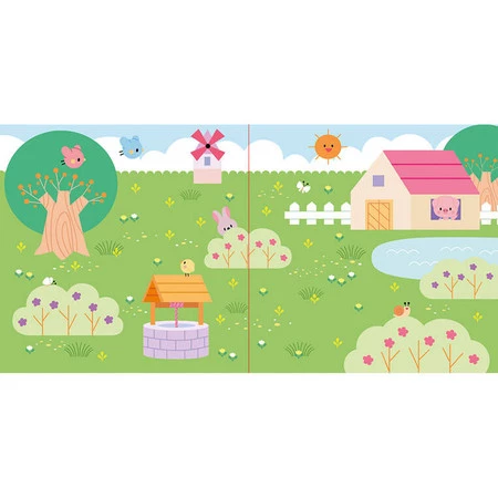 Janod Zestaw kreatywny Grube naklejki wielokrotnego użytku My arts & crafts 2+